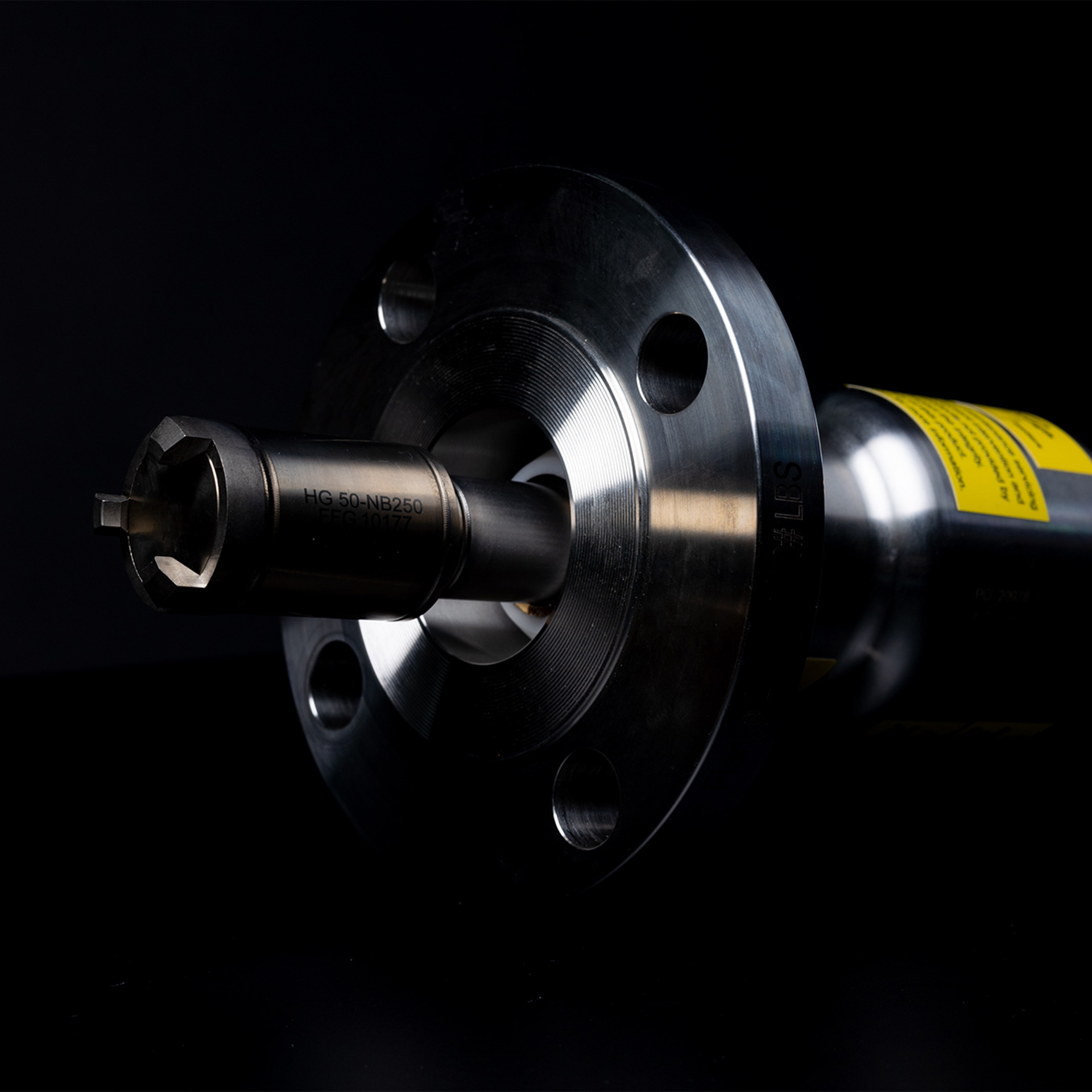 Top part of the FlarePhase ultrasonic transducer