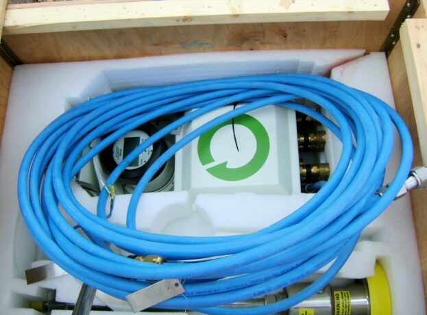 Durable cables used to connect the Fluenta transducers to the FGM 160 field computer