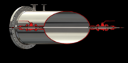 Single-path Lateral-45 transducers configuration without offset