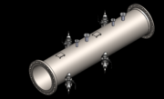 Dual-Path Configurations using four ultrasonic transducers